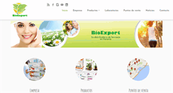 Desktop Screenshot of bioexportpanama.com
